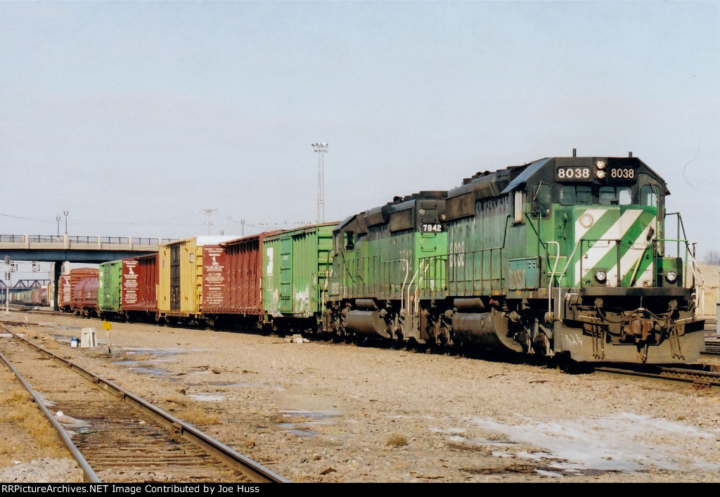 BNSF 8038 West